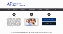 Desktop Screenshot of affinitypartnerships.com